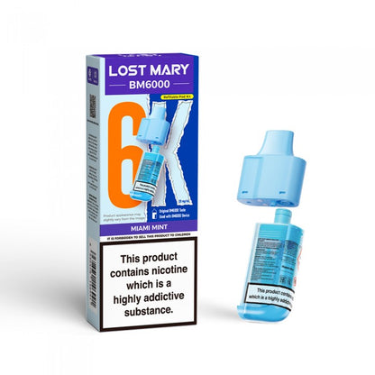 LOST MARY BM 6K 20MG REFILL POD
