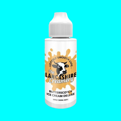 100ML LANCASHIRE CREAMERY BOTTLE WITH PICTURE OF COW